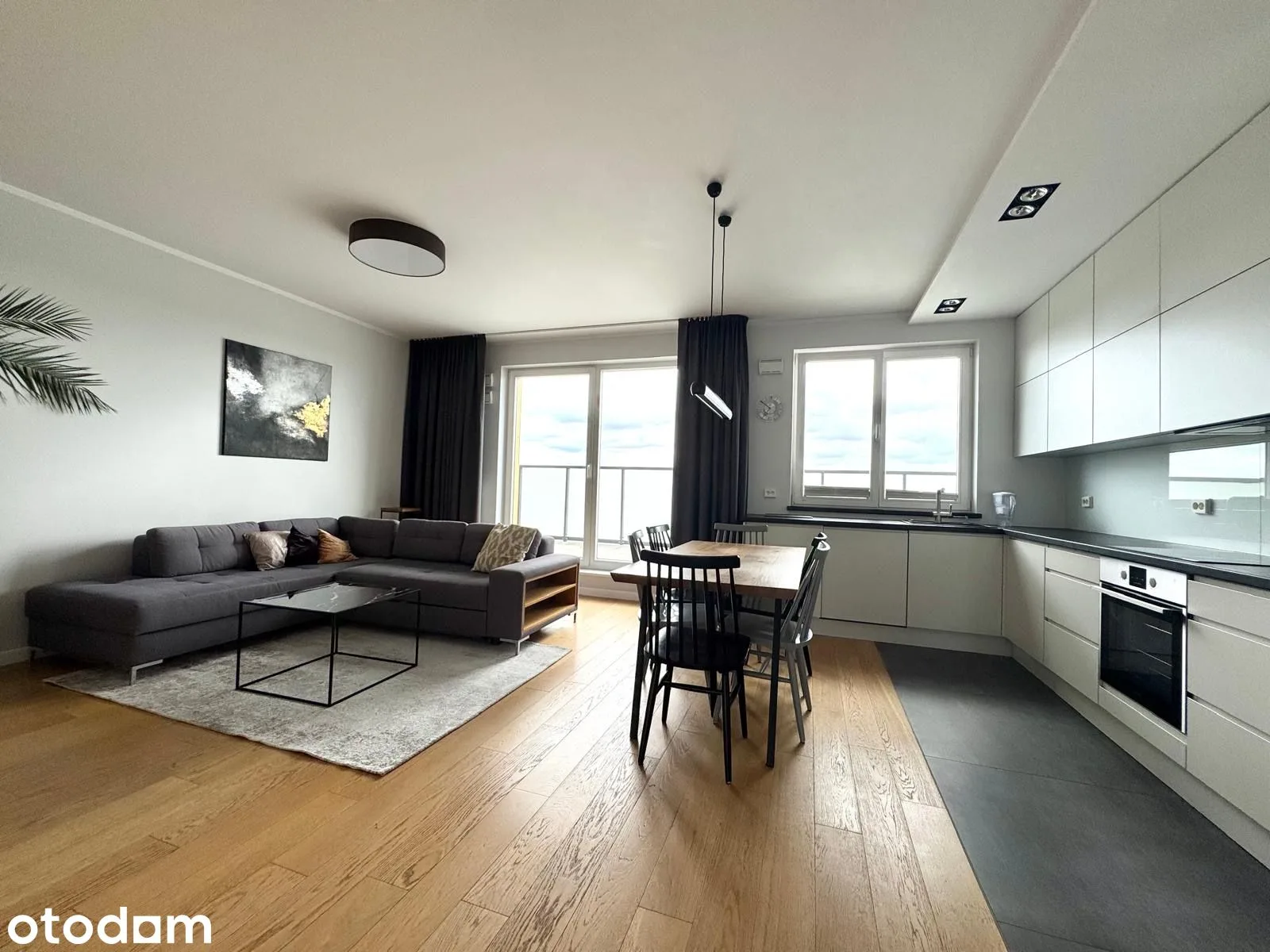 8 этаж, две террасы, 73 м²
