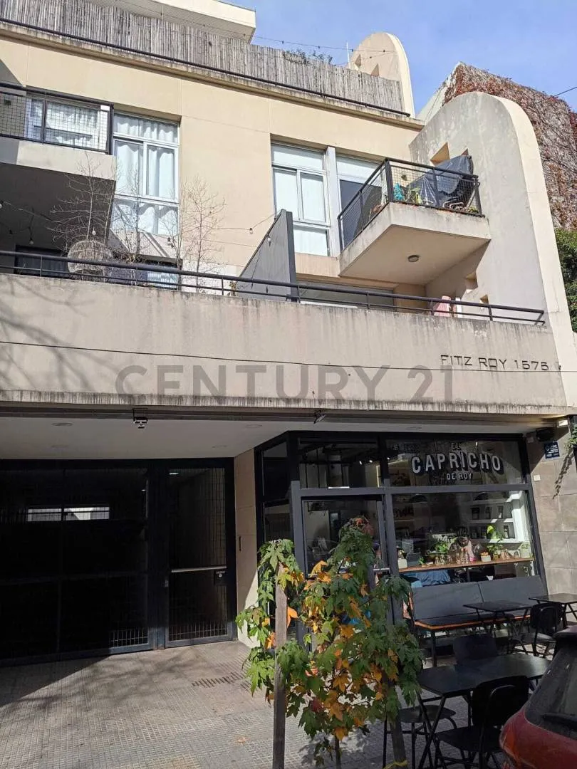 Studio with balcony