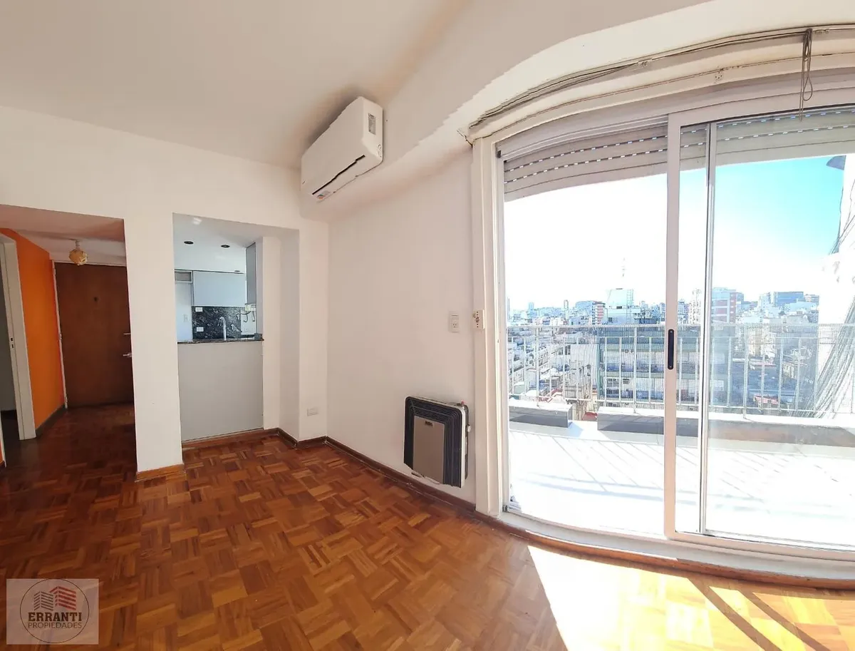 14th floor with balcony and view