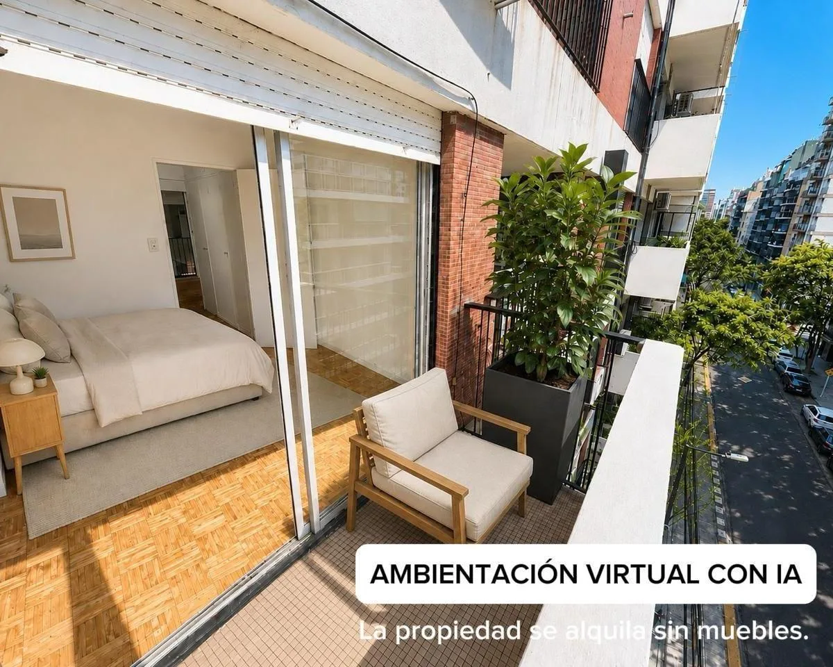 2BR with balcony in Recoleta