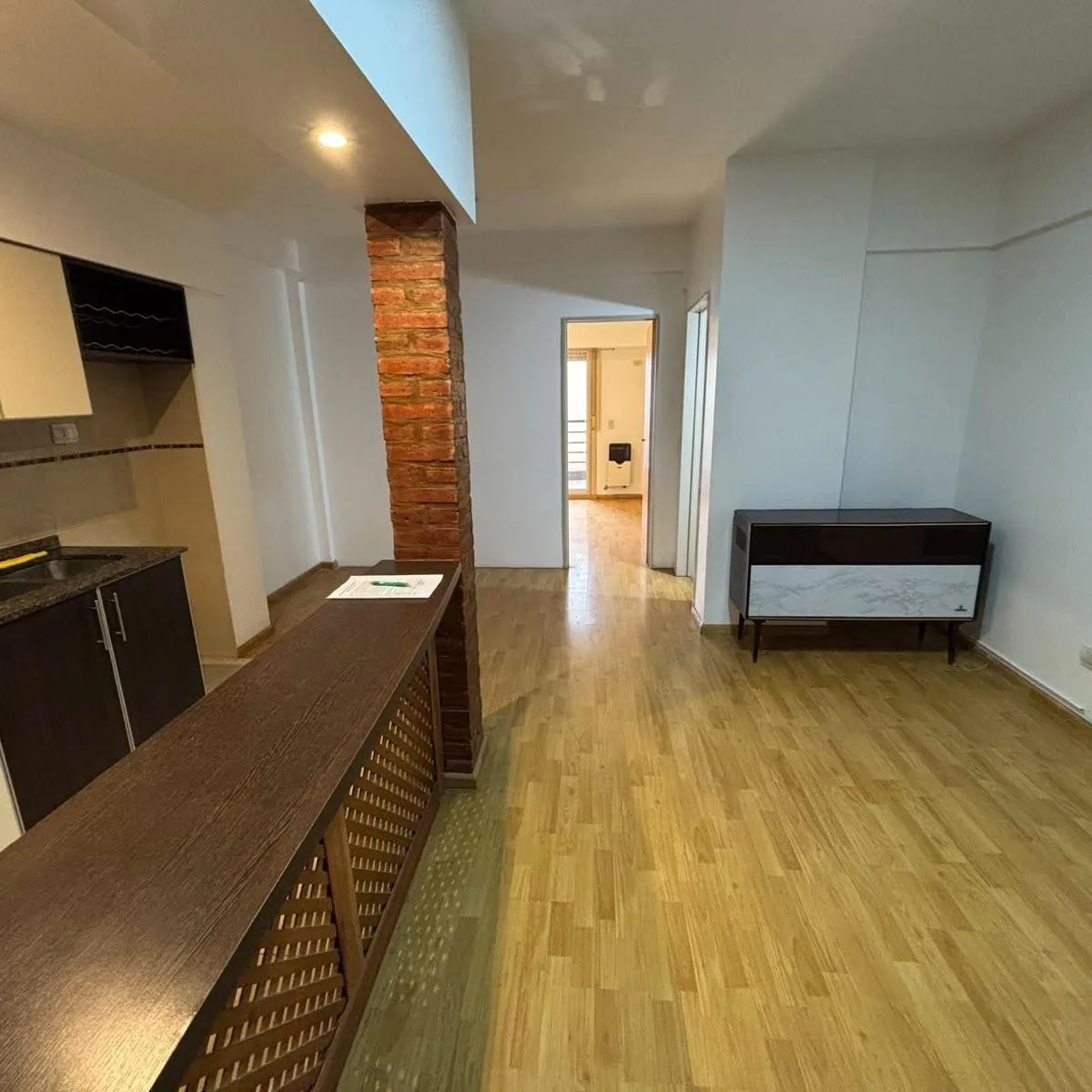 Departamento con balcón en Villa Crespo