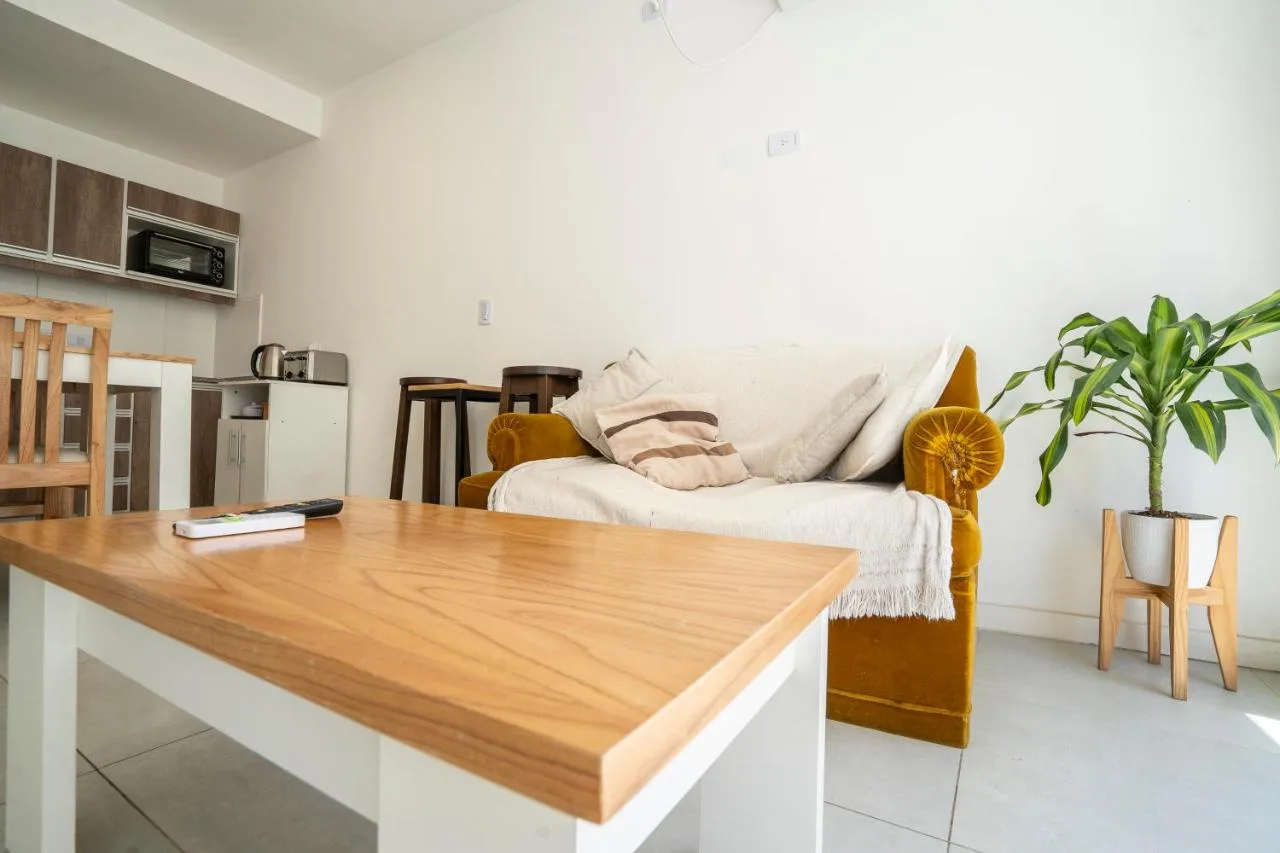 Furnished studio with balcony