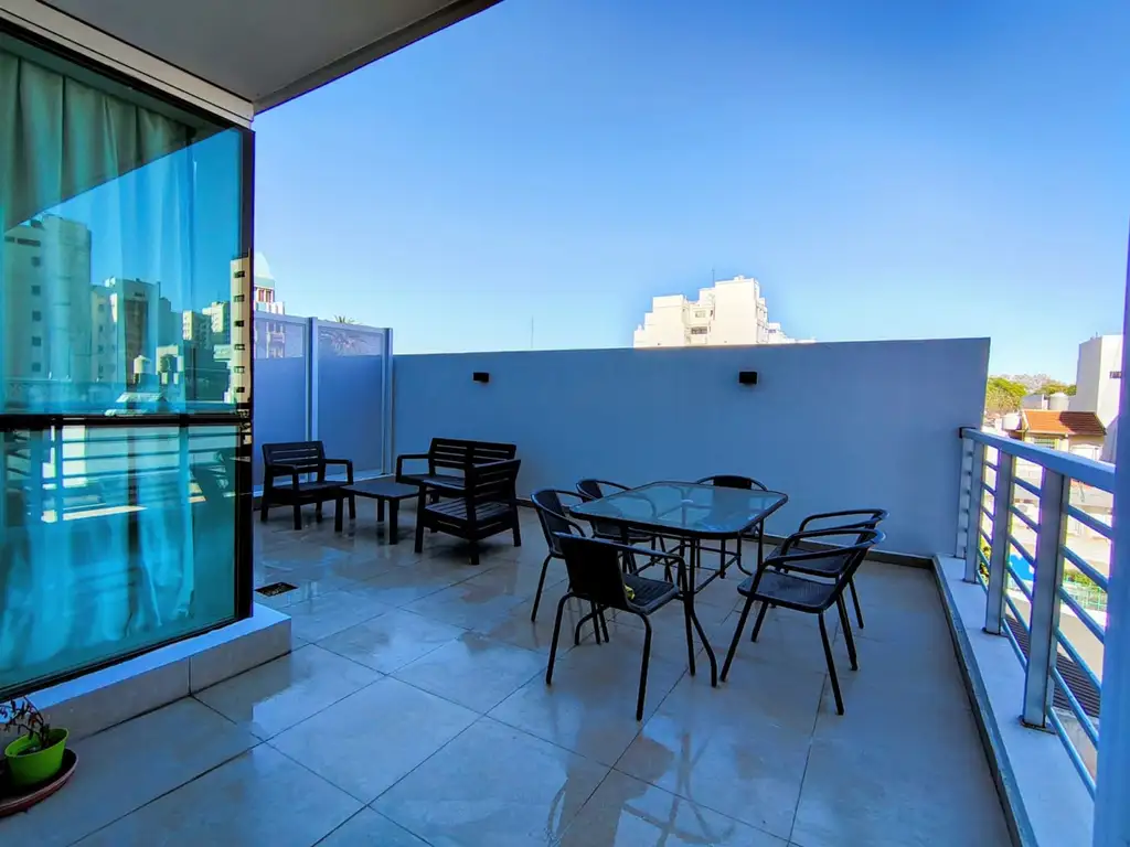 3BR with terrace-style balcony