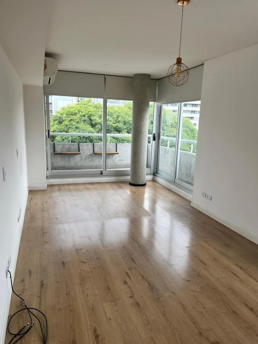 Studio with balcony and amenities