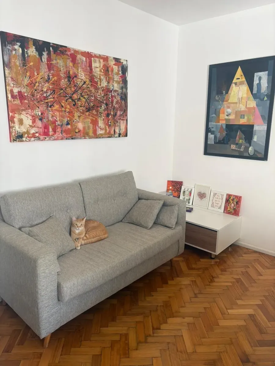 2 ambientes en Palermo con parquet