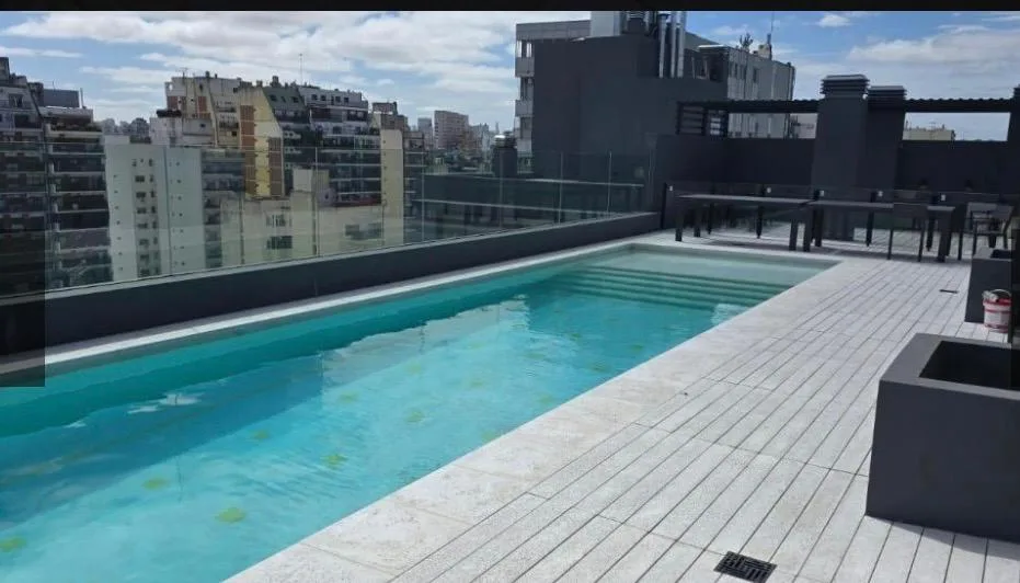 Monoambiente con balcón 34 m²