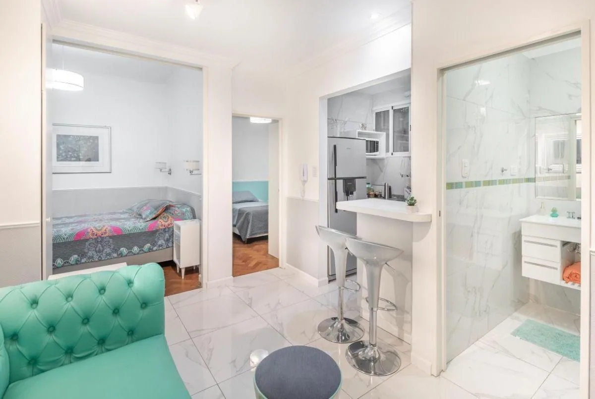 2 bedrooms with balcony, Palermo